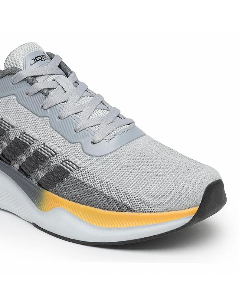 JQR Men Glide Running Shoes GRYD.GRY 4