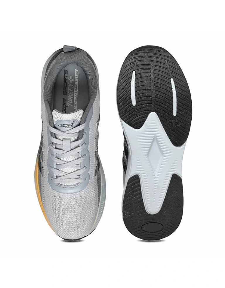 JQR Men Glide Running Shoes GRYD.GRY 6
