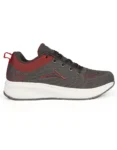 JQR Men's Special-001 Sports,Running,Walking, Training,Lightweight, Comfortable Shoes D.GRY/RED