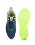 JQR Soon New Men Lace-Ups Running Sports Shoes D.Blue Green 1