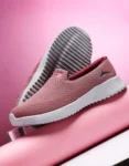 JQR Women Sports Shoes with Knitted Upper L.PINK 3