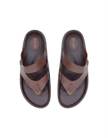 AEROWALK Brown Men Slip-On Comfort Sandals