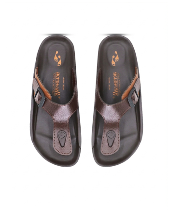 Aerowalk KC28 Men's Casual Brown Slippers