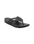 AEROWALK Black Stylish T-Shape Fashion Slipper for Men 1.1