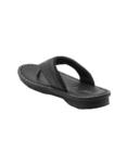 AEROWALK Black Stylish T-Shape Fashion Slipper for Men 1.1