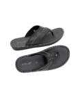 AEROWALK Black Stylish V-Shape Fashion Sandal Slipper for Men 1.1