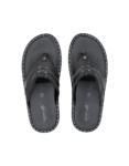 AEROWALK Black Stylish V-Shape Fashion Sandal Slipper for Men 1.1