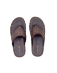 AEROWALK Brown Stylish V-Shape Fashion Sandal Slipper for Men 1.1