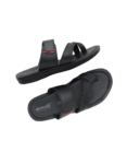 Aerowalk Black Style Up your Feet T-Shape Fashion Slipper for Men 1.1
