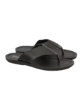 Aerowalk Black Thong-Strap Slip-On Flip-Flops 1.1
