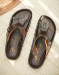 Aerowalk KC28 Men’s Casual Brown Slippers 1.1