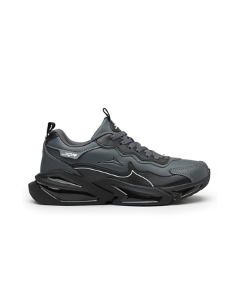 JQR Men ZAPATOS-29 Running Shoes Grey